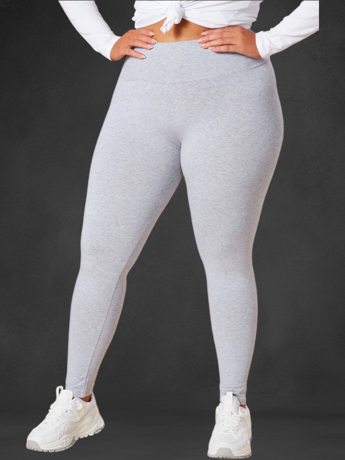 Running Around High Rise Legging - Heather Grey